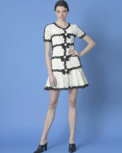 La Piscine Paris Robe he en dentelle Edward Achour*Femme Robes