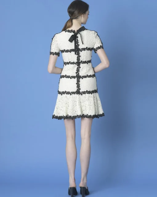 La Piscine Paris Robe he en dentelle Edward Achour*Femme Robes