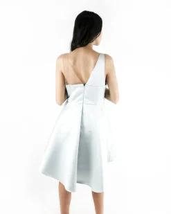 La Piscine Paris Robe boule bi-matières à gros noeud Elisabetta Franchi*Femme Robes