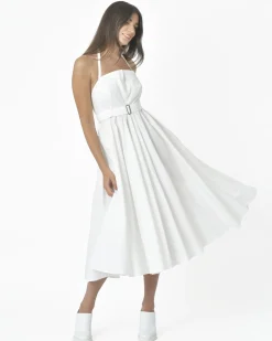 La Piscine Paris Robe bustier d’été en coton Virginia Bizzi*Femme Robes
