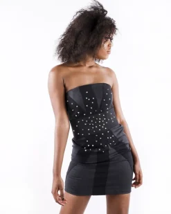 La Piscine Paris Robe bustier e cloutée Jay ahr*Femme Robes