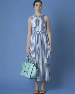 La Piscine Paris Robe chemise à rayures Nenette*Femme Robes