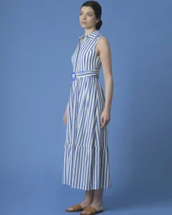 La Piscine Paris Robe chemise à rayures Nenette*Femme Robes