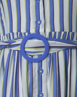 La Piscine Paris Robe chemise à rayures Nenette*Femme Robes