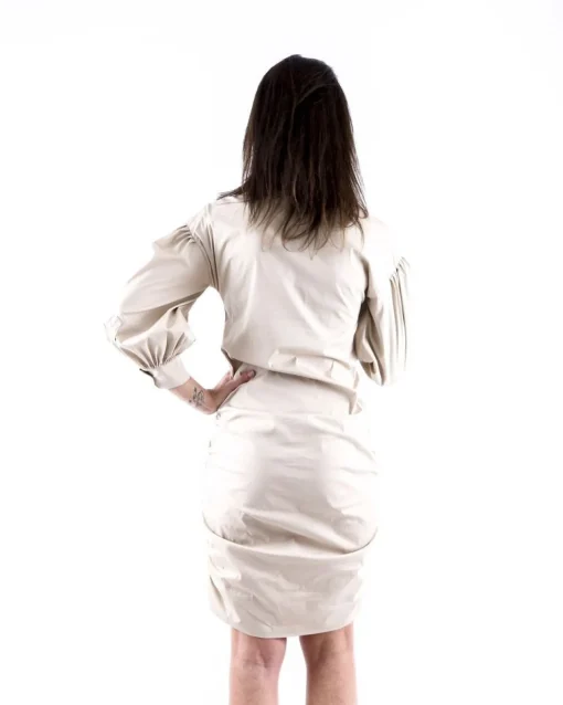 La Piscine Paris Robe chemise à détails froncé Sara Roka*Femme Robes