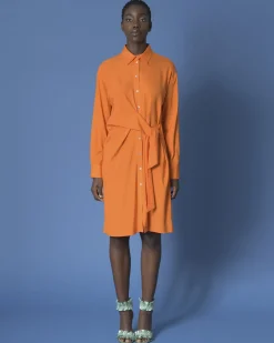 La Piscine Paris Robe chemise en soie P.A.R.O.S.H*Femme Robes