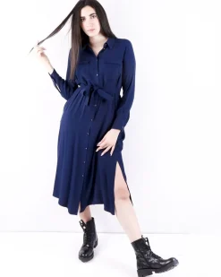 La Piscine Paris Robe chemisier en crêpe e Momoni*Femme Robes