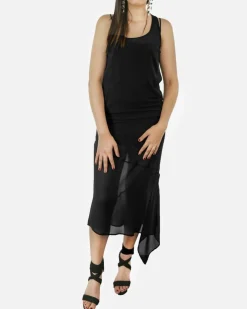 La Piscine Paris Robe débardeur asymétrique e John Galliano*Femme Robes