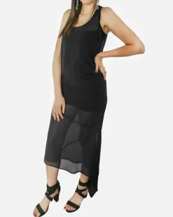 La Piscine Paris Robe débardeur asymétrique e John Galliano*Femme Robes