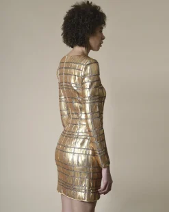 La Piscine Paris Robe e à perles et sequins Misha Collection*Femme Robes