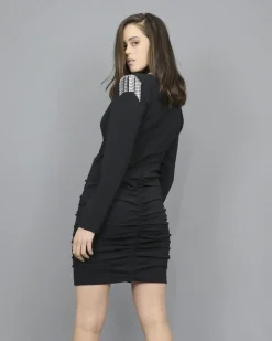 La Piscine Paris Robe drapée e ornée de strass Space Simona Corsellini*Femme Robes