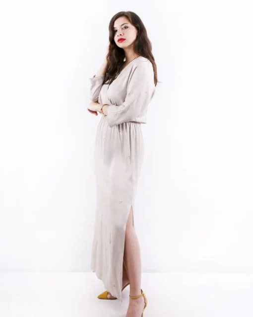 La Piscine Paris Robe empire en satin cloutée SVNTY*Femme Robes