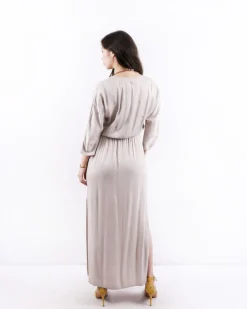 La Piscine Paris Robe empire en satin cloutée SVNTY*Femme Robes