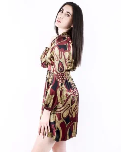 La Piscine Paris Robe empire en soie à imprimé floral Momoni*Femme Robes