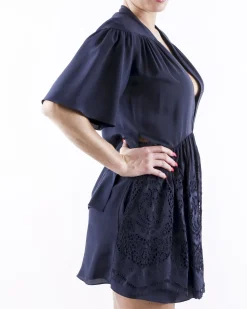 La Piscine Paris Robe empire en soie et dentelle Stella McCartney*Femme Robes