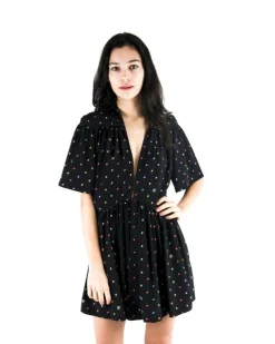 La Piscine Paris Robe empire en soie à motifs Stella Mc Cartney*Femme Robes