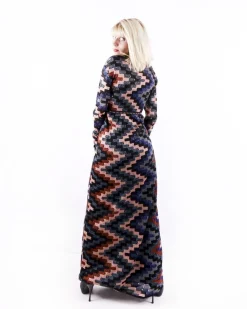 La Piscine Paris Robe empire multicolore à motifs géométriques Missoni*Femme Robes