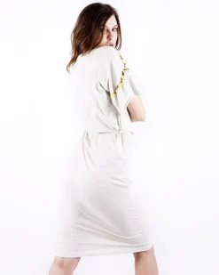 La Piscine Paris Robe en coton chiné à broderies fantaisies SVNTY*Femme Robes