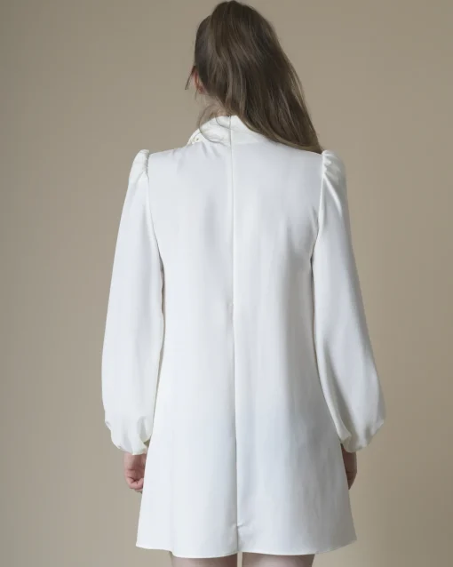 La Piscine Paris Robe en crêpe à col à nouer P.A.R.O.S.H*Femme Robes