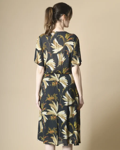 La Piscine Paris Robe en crêpe à imprimé fleuri Diega*Femme Robes
