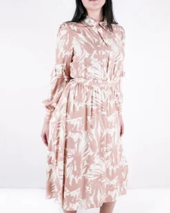 La Piscine Paris Robe en crêpe à imprimé floral Elisabetta Franchi*Femme Robes