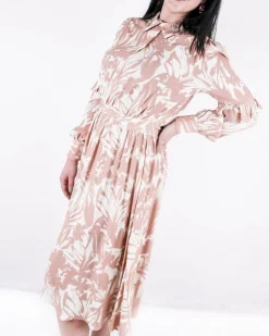 La Piscine Paris Robe en crêpe à imprimé floral Elisabetta Franchi*Femme Robes