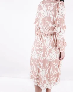 La Piscine Paris Robe en crêpe à imprimé floral Elisabetta Franchi*Femme Robes