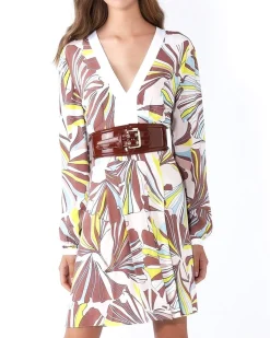 La Piscine Paris Robe en crêpe he à imprimé floral Nenette*Femme Robes
