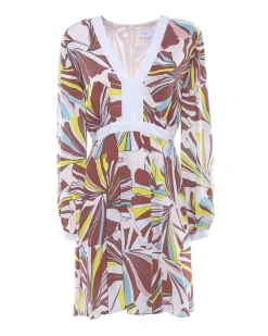 La Piscine Paris Robe en crêpe he à imprimé floral Nenette*Femme Robes