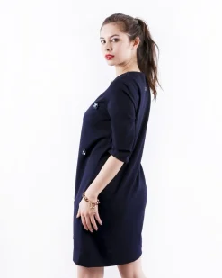 La Piscine Paris Robe en crêpe à broderies fleurs SVNTY*Femme Robes