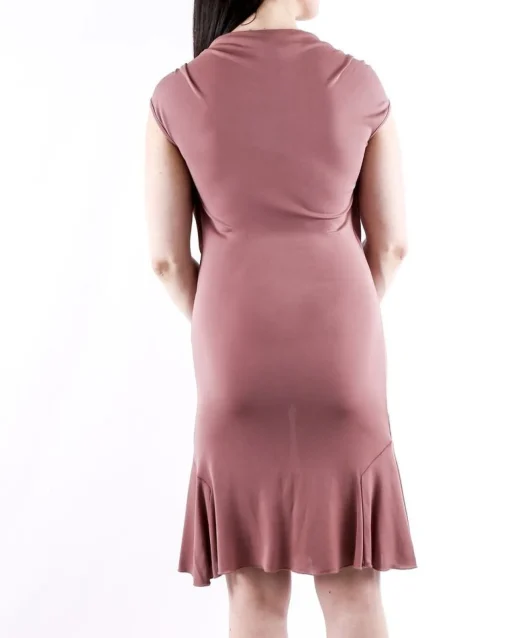 La Piscine Paris Robe en crêpe vieux à col drapé Alexander McQueen*Femme Robes