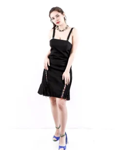 La Piscine Paris Robe en jean à oeillet fantaisie Alexander McQueen*Femme Robes