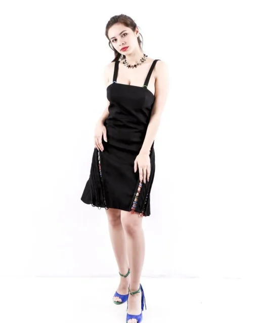 La Piscine Paris Robe en jean à oeillet fantaisie Alexander McQueen*Femme Robes