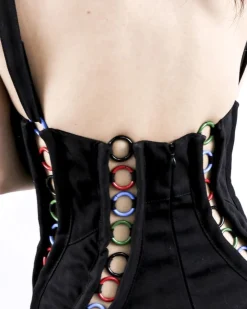 La Piscine Paris Robe en jean à oeillet fantaisie Alexander McQueen*Femme Robes