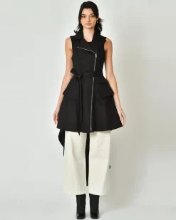 La Piscine Paris Robe en jean évasée La Haine Inside*Femme Robes