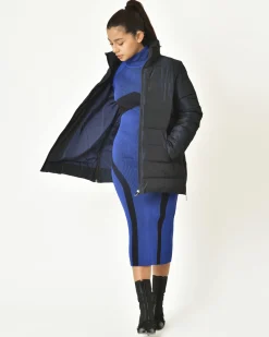La Piscine Paris Robe en maille sportive à détail bicolore Malloni*Femme Robes