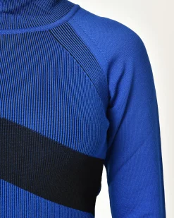 La Piscine Paris Robe en maille sportive à détail bicolore Malloni*Femme Robes
