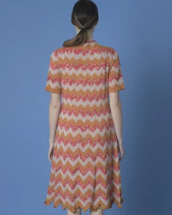 La Piscine Paris Robe en maille tricolore Missoni*Femme Robes