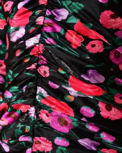 La Piscine Paris Robe en soie à imprimé fleuri Elisabetta Franchi*Femme Robes
