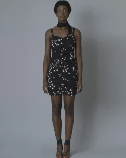 La Piscine Paris Robe en soie à imprimé P.A.R.O.S.H*Femme Robes