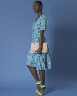 La Piscine Paris Robe en soie imprimée P.A.R.O.S.H*Femme Robes