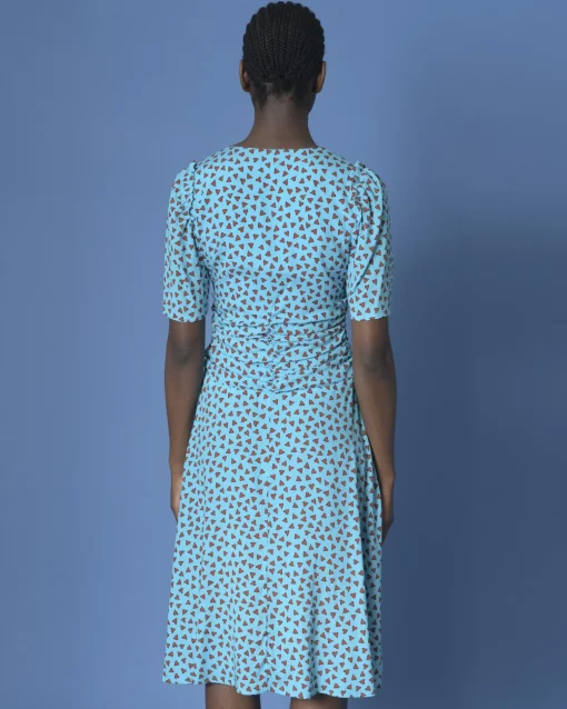 La Piscine Paris Robe en soie imprimée P.A.R.O.S.H*Femme Robes