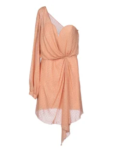 La Piscine Paris Robe en soie lamée drapée Space Simona Corsellini*Femme Robes