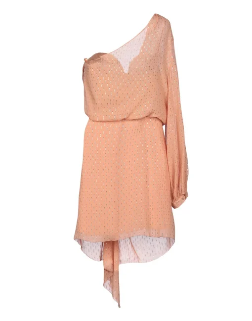 La Piscine Paris Robe en soie lamée drapée Space Simona Corsellini*Femme Robes
