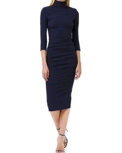 La Piscine Paris Robe en tissu bi élastique froncé Elisabetta Franchi*Femme Robes