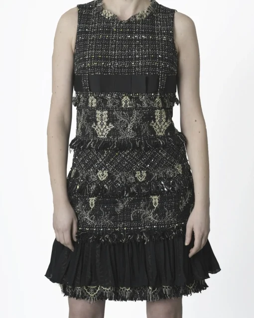 La Piscine Paris Robe en tweed Edward Achour*Femme Robes