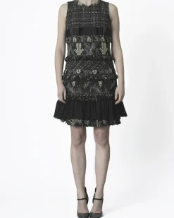 La Piscine Paris Robe en tweed Edward Achour*Femme Robes