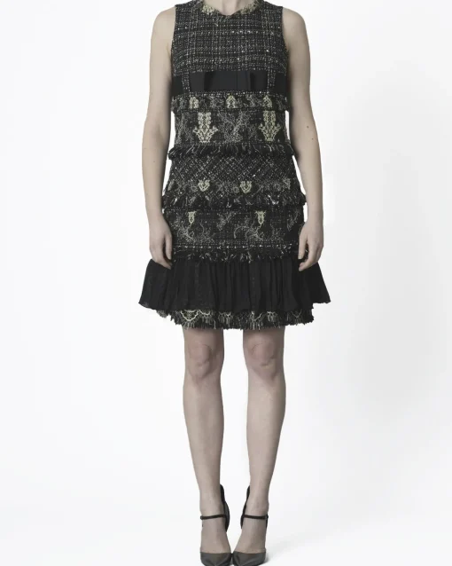 La Piscine Paris Robe en tweed Edward Achour*Femme Robes