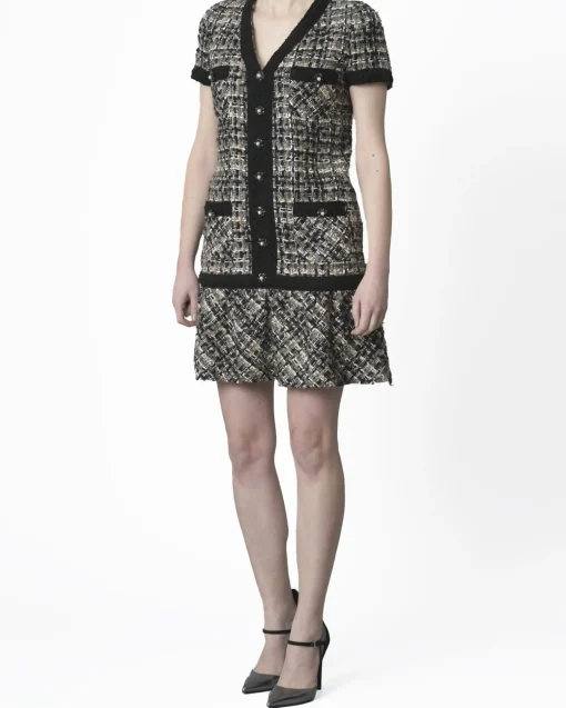 La Piscine Paris Robe en tweed Edward Achour*Femme Robes
