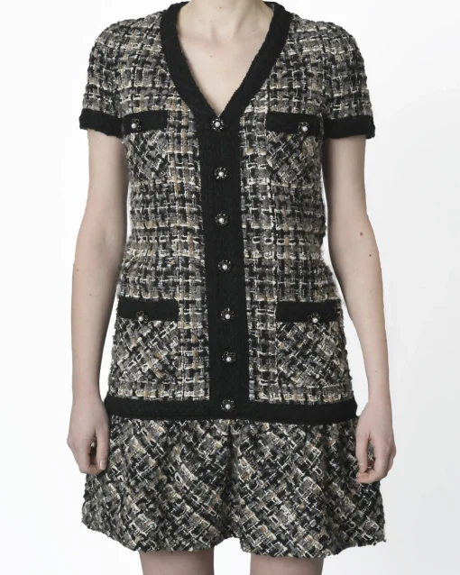 La Piscine Paris Robe en tweed Edward Achour*Femme Robes